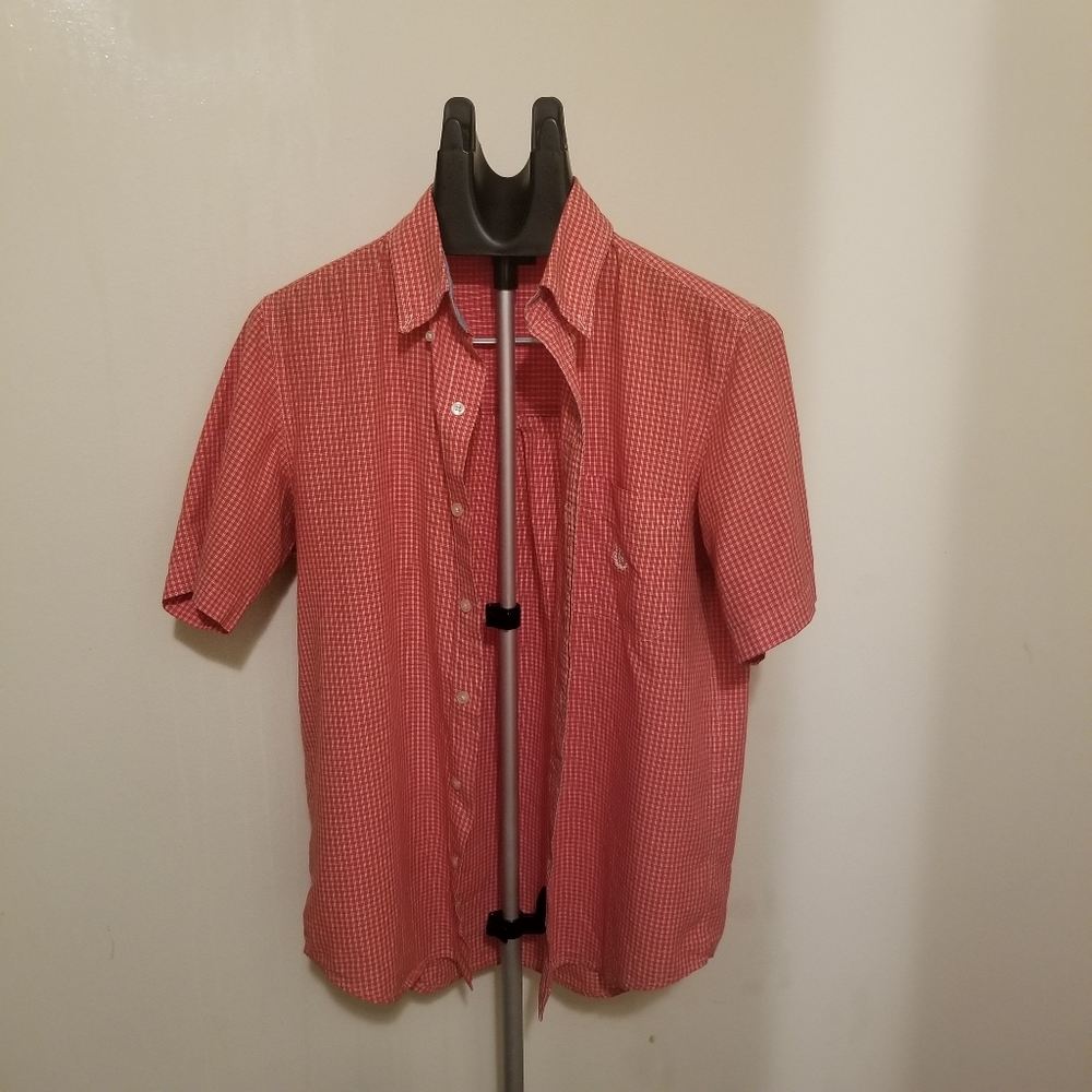 Easy Care mens corral short sleeved shirt
